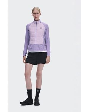 On Shoes Weather Hybrid Jacket - Purple