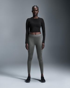 On Shoes Movement Lg-T Crop - Grey