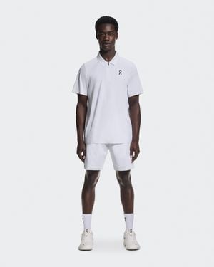 On Shoes Court Polo - White