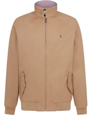 Original Penguin Harrington Jacket In Kelp - Natural