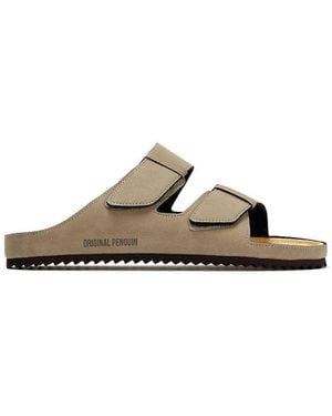 Original Penguin Panache Sandals In Sand - Brown