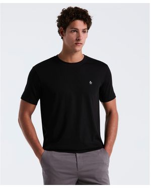 Original Penguin Penguin Embroidered Logo T-shirt - Black