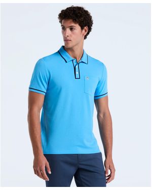 Original Penguin Earl Pique Polo Shirt In Bonnie Blue