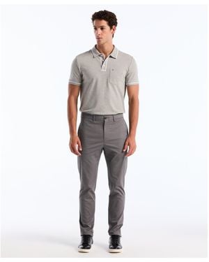 Original Penguin Slim Fit Chinos In Castlerock - Grey