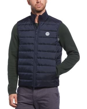 Original Penguin Lightweight Puffer Gilet - Blue