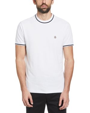 Original Penguin Icons Pique T-shirt In Bright White