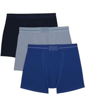 Original Penguin 3 Pack Plain Underwear In Blue