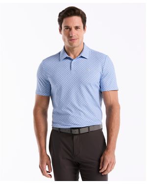 Original Penguin Birdseye View Golf Polo In Baby Blue Jay