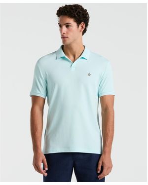 Original Penguin Icons Tipped Polo Shirt In Spa Retreat - Blue