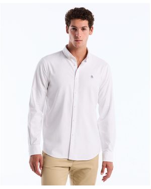 Original Penguin Oxford Shirt In Bright White