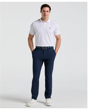 Original Penguin The Player Golf Trousers In Black Iris - Blue