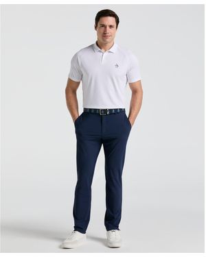 Original Penguin The Player Golf Trousers In Black Iris - Blue