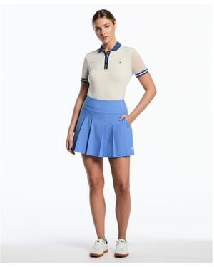 Original Penguin Women's Pleated 17" Golf Skort In Ultramarine - Blue