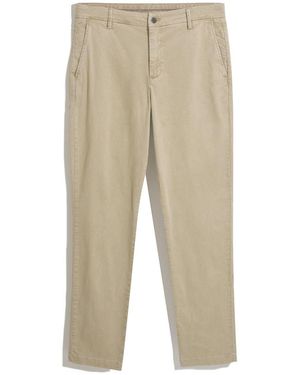 Original Penguin Slim Fit Sateen Chino Trousers In Travertine - Natural