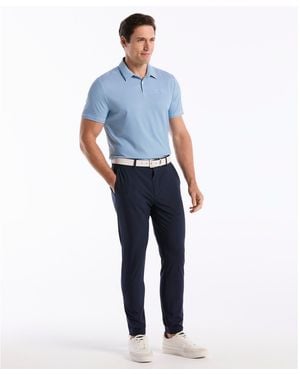 Original Penguin Pete Performance Golf Jogger In Black Iris - Blue