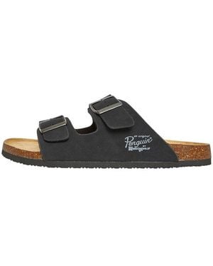 Original Penguin Port Sandal In Black