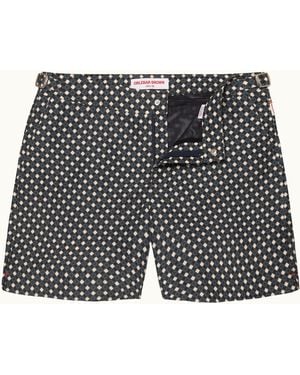Orlebar Brown Glaze Swim Shorts Vibrant Summer Fit - Black