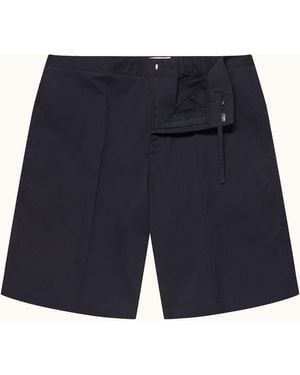 Orlebar Brown Relaxed Fit Bermuda Shorts Woven - Blue