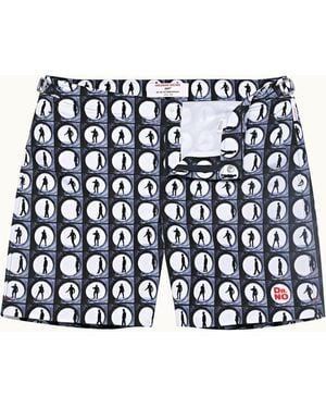 Orlebar Brown 007 Dr. No Opening Scene Mid-length Swim Shorts - Blue