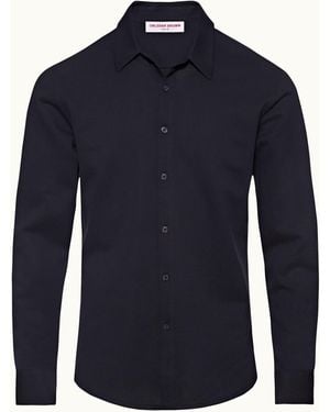 Orlebar Brown Giles Pique - Blue