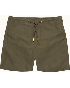 Orlebar Brown Luxury Drawcord Swim Shorts - Green