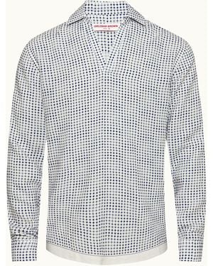 Orlebar Brown Ridley Linen - Grey