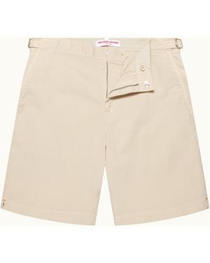 Orlebar Brown Stretch Shorts Tailored Warm-Weather Fit - Natural
