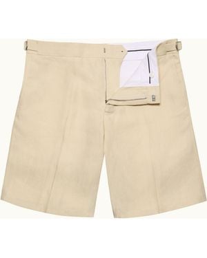 Orlebar Brown Tailored Fit Shorts - Natural