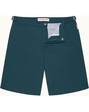 Orlebar Brown Dane Ii Longer-Length Swim Shorts - Blue