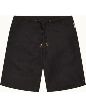 Orlebar Brown Tailored Designer Swim Shorts - Black