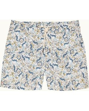 Orlebar Brown Multi Fairground Paisley Swim Shorts - Blue