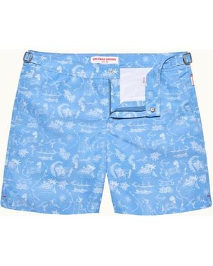 Orlebar Brown Bulldog Eden Rock - Blue