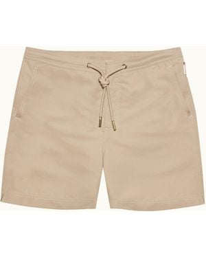 Orlebar Brown Luxury Tailored Swim Shorts - Natural