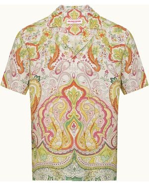 Orlebar Brown Multi Fairground Linen Shirt - Multicolour