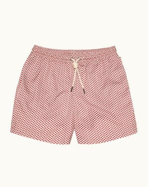 Orlebar Brown Relaxed Mid Length Swim Shorts - Pink