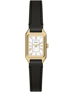 Fossil Damen Quarzuhr Raquel Mini Es5470, Uhr Ohne Stein - Mettallic