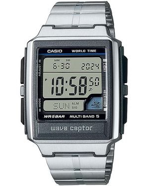 Casio Collection Herrenuhr Wave Ceptor Quarz Wv-59Rd-1Aef, Uhr Ohne Stein - Grau