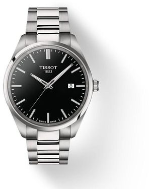 Tissot Unisexuhr T1504101105100 Quarz, Uhr Ohne Stein - Mettallic
