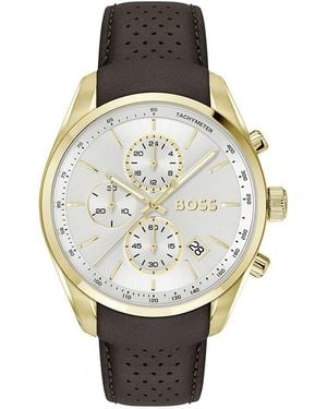 BOSS Herrenuhr 1514225 Quarz, Uhr Ohne Stein - Mettallic