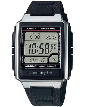 Casio Collection Herrenuhr Wave Ceptor Quarz Wv-59R-1Aef, Uhr Ohne Stein - Schwarz