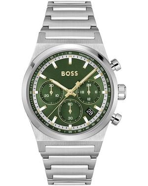 BOSS Herrenuhr 1514220 Quarz, Uhr Ohne Stein - Mettallic