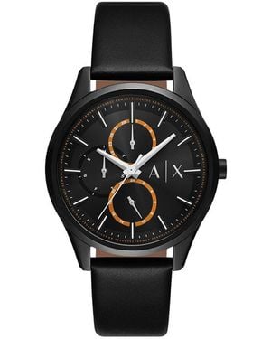 ARMANI EXCHANGE Herrenuhr Ax1886 Quarz, Uhr Ohne Stein - Schwarz