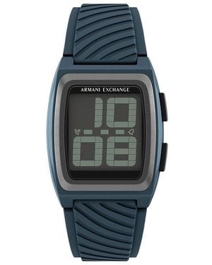 ARMANI EXCHANGE Herren Quarzuhr Kelvin Ax2970, Uhr Ohne Stein - Blau
