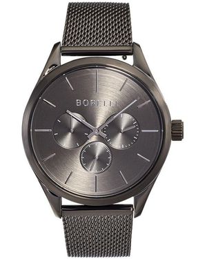 Borelli Herrenuhr Marrakesh Br.3099J/01M Quarz, Uhr Ohne Stein - Grau