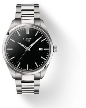 Tissot Unisexuhr T1504101105100 Quarz, Uhr Ohne Stein - Mettallic