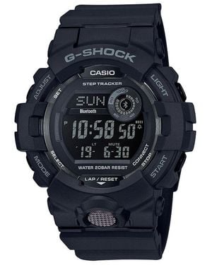 G-Shock Herrenuhr Gbd-800-1Ber Quarz Digital, Uhr Ohne Stein - Blau