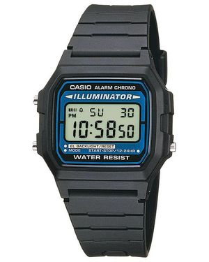 Casio Collection Unisexuhr F-105W-1Awyef Quarz, Uhr Ohne Stein - Grau