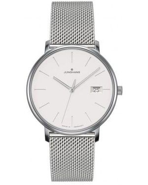 Junghans Damenuhr Form 047/4851.44 Quarz, Uhr Ohne Stein - Mettallic