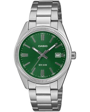 Casio Collection Quarzuhr Casio Timeless Collection Utp-1302Pd-3A1Vef, Uhr Ohne Stein - Grün