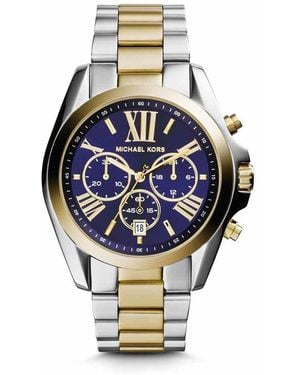 Michael Kors Herrenuhr Bradshaw Mk5976 Quarz, Uhr Ohne Stein - Mettallic